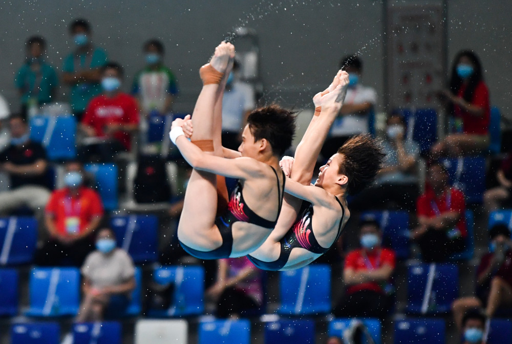 (全运会)跳水—青年组女子双人跳台决赛赛况_腾讯新闻