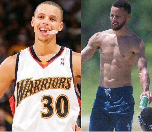肌肉 球星进NBA前后肌肉对比：乐福从小胖子变男神，字母哥麒麟臂涨1倍