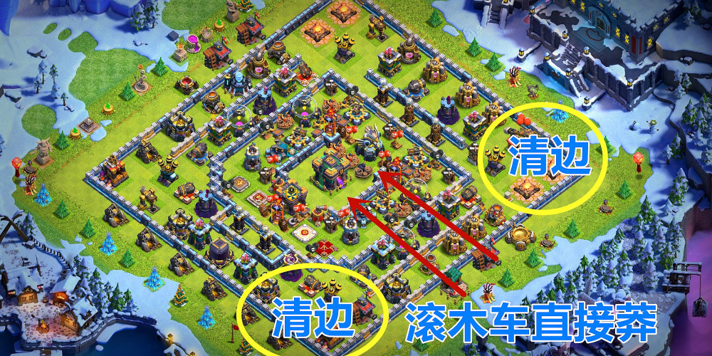 "天皮超法"这个流派的进攻思路和"8848"很像,但是又不是完全相同,配兵