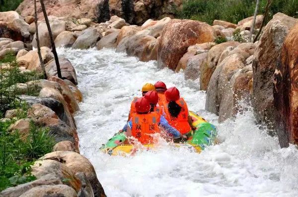 夏日漂流好去处洛阳嵩县莲花山双溪漂流