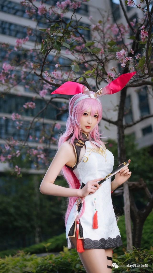 cos:崩坏学园旗袍八重樱cos正片@南宫