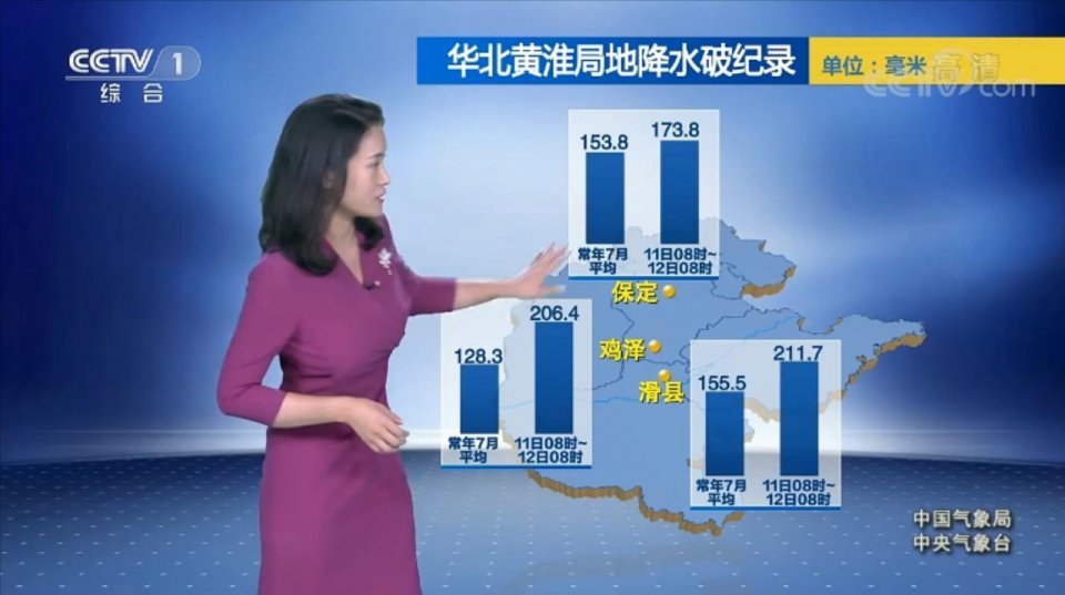 中央气象台 7月13日天气预报 强降雨转移东北 暴雨不断 腾讯新闻