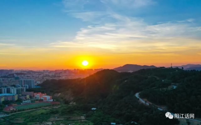 竹篙山公园夕阳美景|阳江|公园|森林公园|雕塑公园|许鸿飞|阳东区