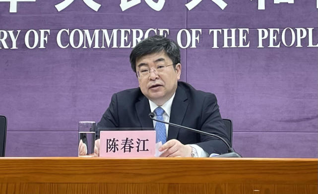 商务部服贸司司长陈春江(摄影:封面新闻记者滕晗)封面新闻记者 滕晗7