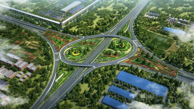 连接两条城市快速路三川大道与古城路立交桥正式重启
