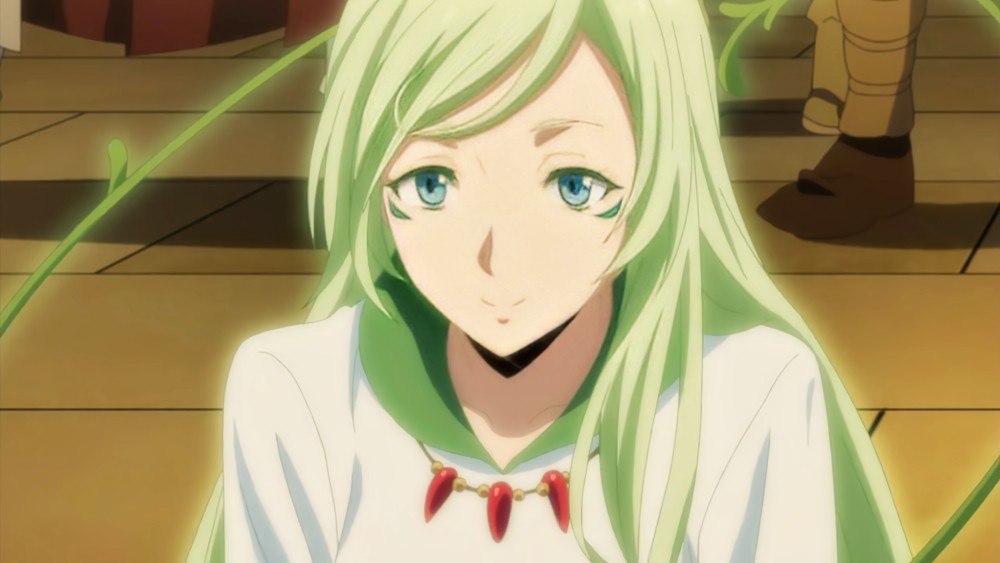 (这里有个细节,托蕾妮睁开双眼了,习惯了《转生史莱姆日记》的画风后