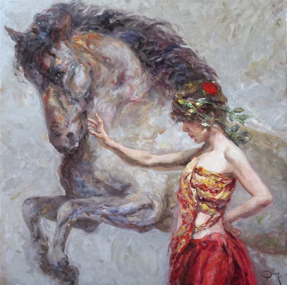 西班牙画家jose royo 何塞·罗约 艺术绘画