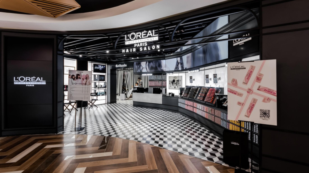 巴黎欧莱雅pro全球旗舰沙龙 上海k11店巴黎欧莱雅pro全球旗舰沙龙