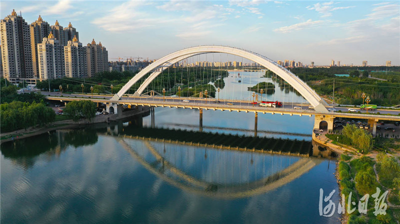 河北邢台七里河生态补水超5000万立方米