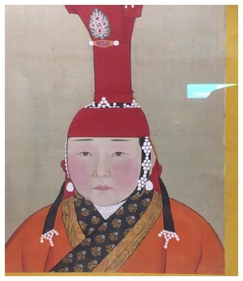 壁画上的女子,是元朝的,画像是元皇后半身像,不过,在元朝的时候,皇帝