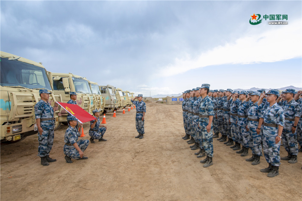 燃走进西部战区空军实战化保障演练