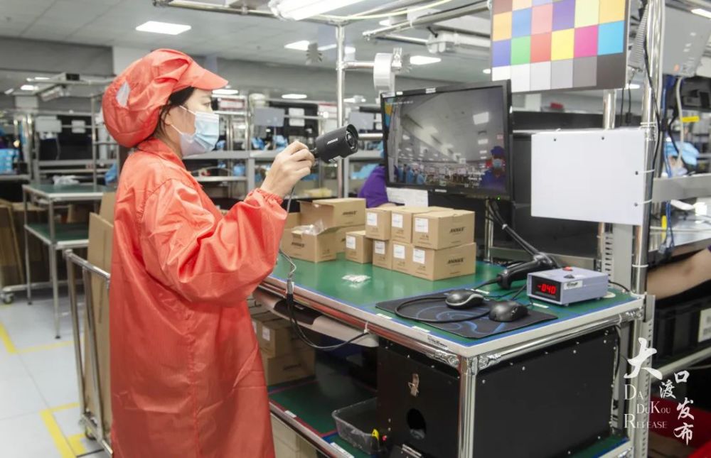 提供高效优质服务完善主导产业链条大渡口已引进海康威视配套企业10家