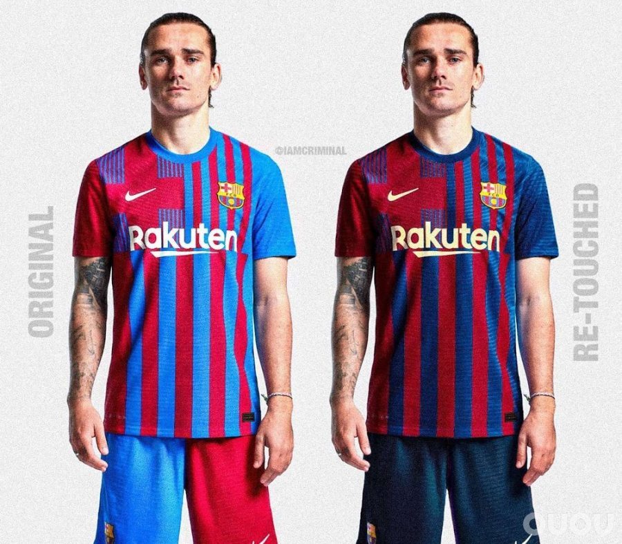 巴塞罗那俱乐部2122赛季主场套装