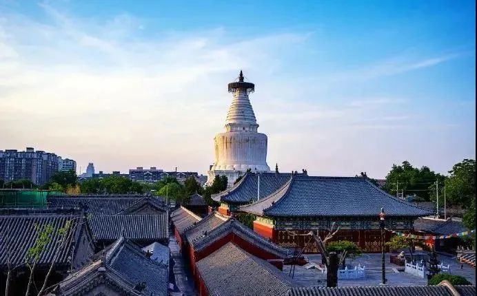 白塔寺北京都城历史的见证者