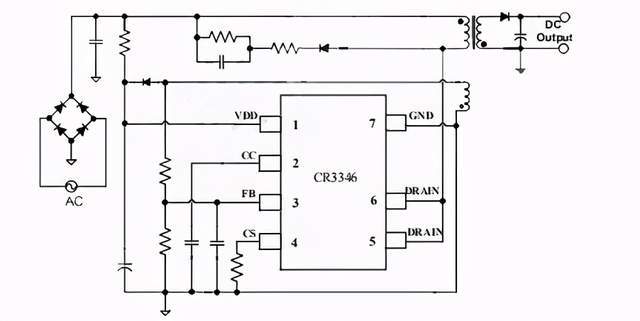 12v3a电源适配器电路图图片