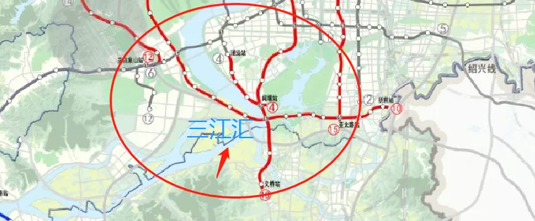 地鐵四期有變數閒林所前的線路岌岌可危崇賢豐收湖大利好