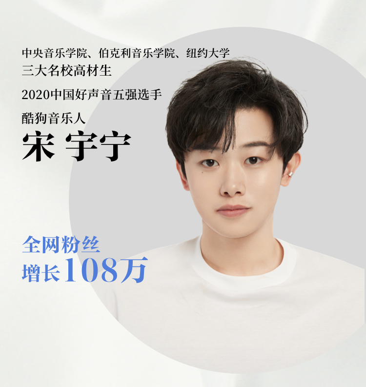 宋宇宁热单那年年少四榜top1酷狗星曜计划让原创歌曲再现光芒