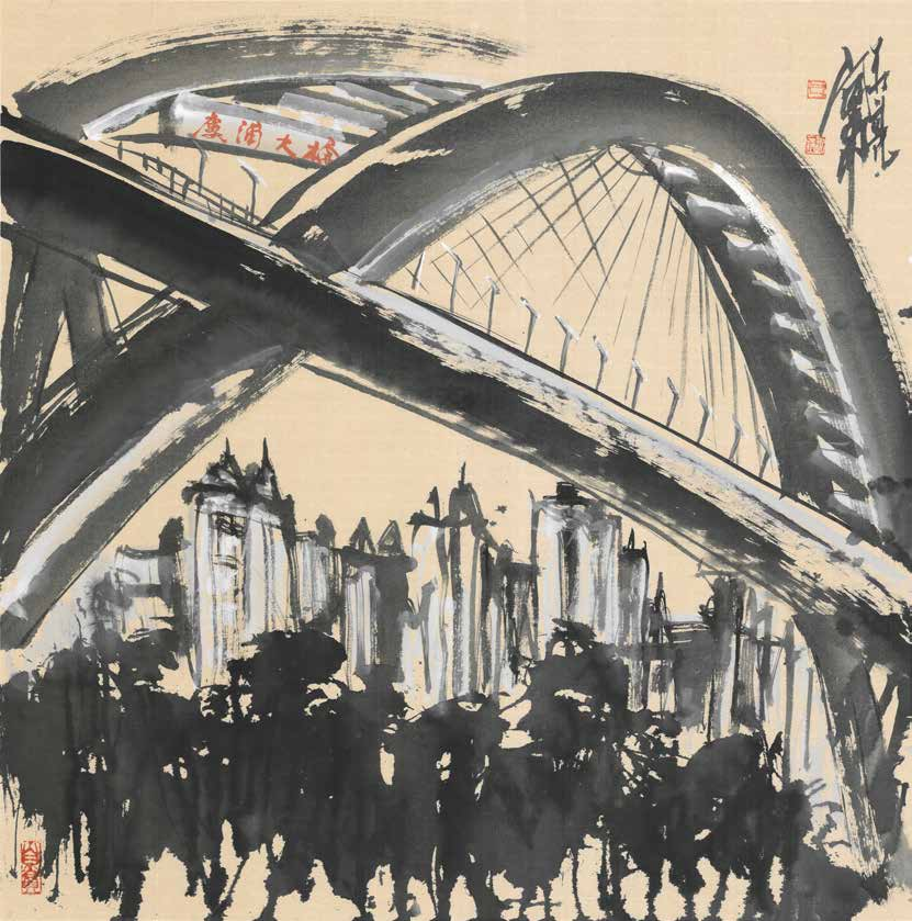 卢浦大桥东方明珠金茂大厦上海博物馆上海博物馆外景上海八万人体育场