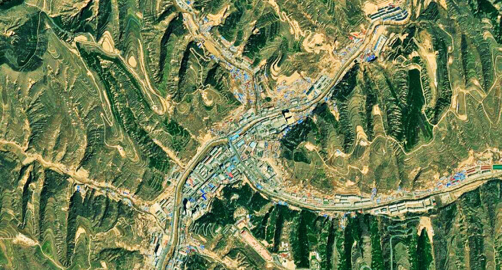 临西县卫星地图图片
