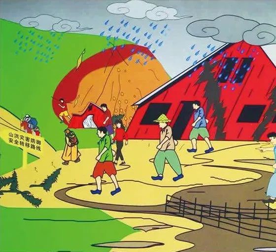 山洪灾害是指由山洪暴发给人们带来的危害,包括溪河洪水泛滥及伴随