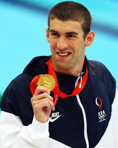 奥运回顾之菲尔普斯2008年勇夺八枚金牌飞鱼创史无前例纪录