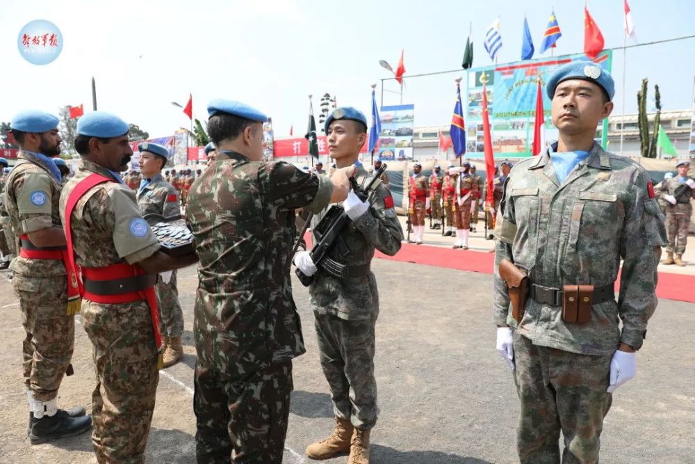 祝賀!中國第24批赴剛果(金)維和部隊官兵榮獲聯合國