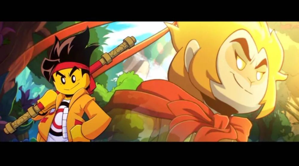 就是我们的故事主角,悟空小侠,也就是齐小天(下图左)!