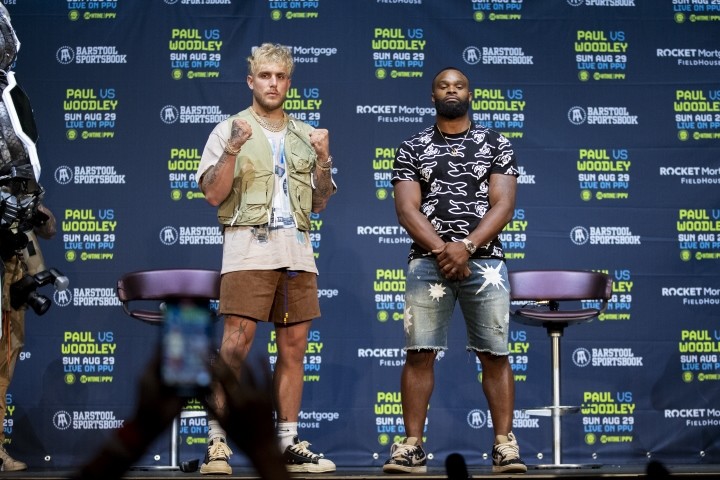 网红杰克保罗的拳击生涯将面临最大考验对阵前ufc冠军泰伦伍德利