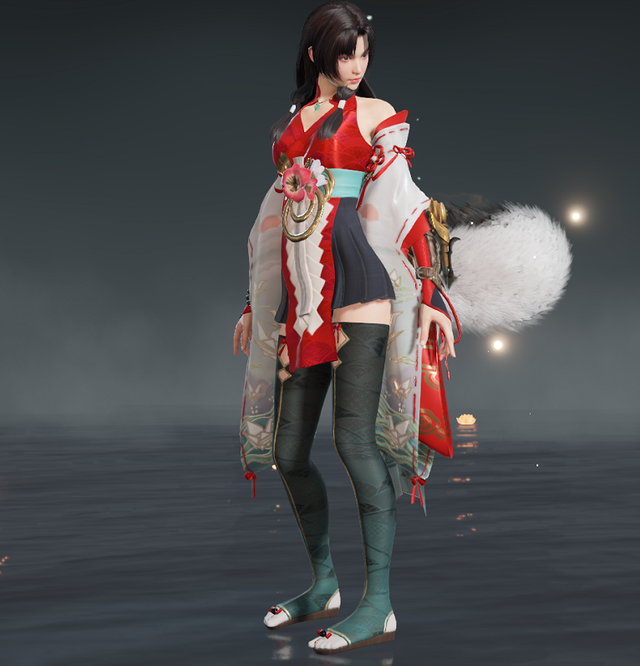 给你一个玩永劫无间的理由,胡桃cos作品欣赏:狐狸尾巴撩人无比_腾讯