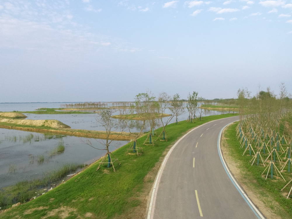 石梁河水库环湖公路图片