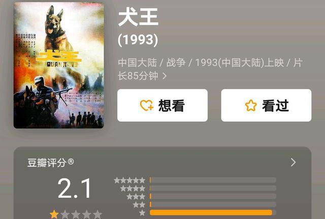 你以为逐梦演艺圈是评分最低的国产片21分的犬王才是