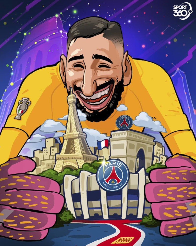 多纳鲁马表示,自己非常高兴成为大巴黎的一员,已经准备好了在这里迎接