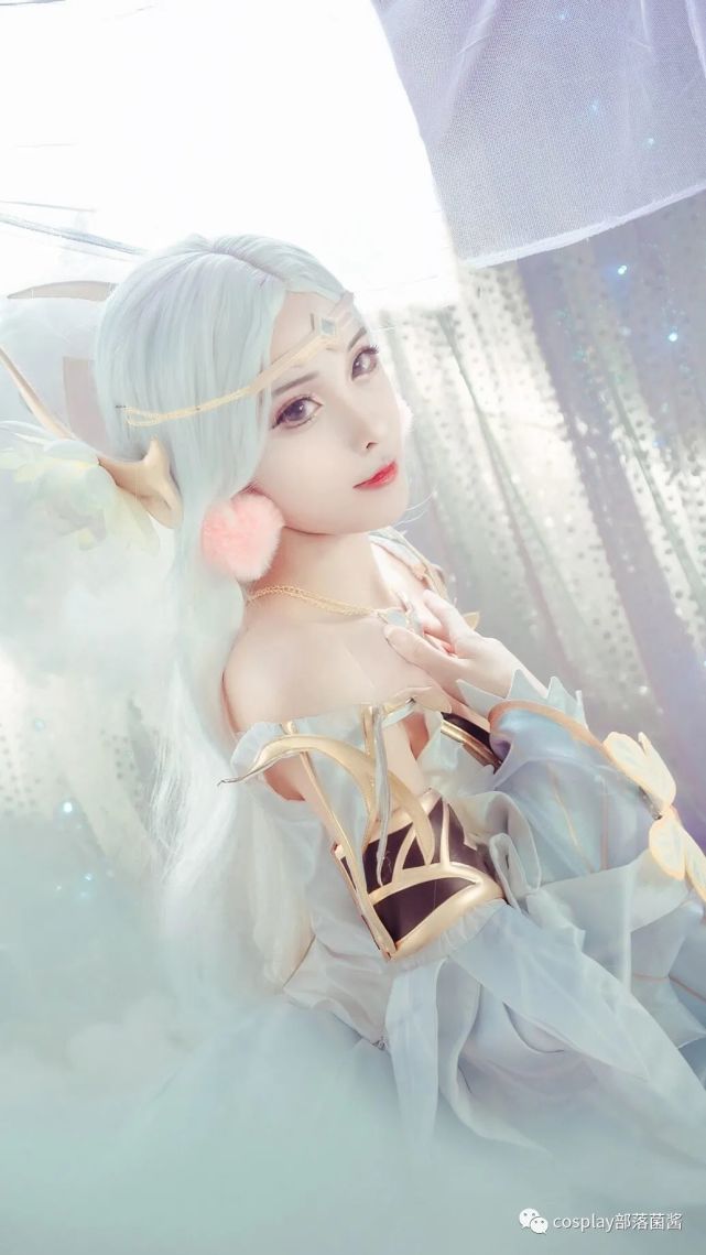 cos:王者荣耀貂蝉仲夏夜之梦cos正片@奶狮