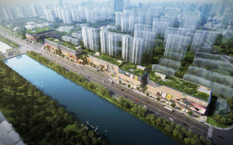 航头一商场动工开建预计2025年开业毗邻轨交16号线18号线