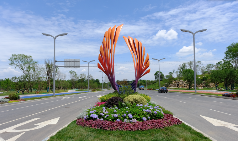 东一线,北一线道路周边景观部分生态景观项目介绍预计年内未来科技城