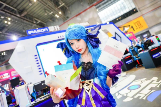 贝芮迪品牌亮相2021 bw(bilibili world)上海漫展