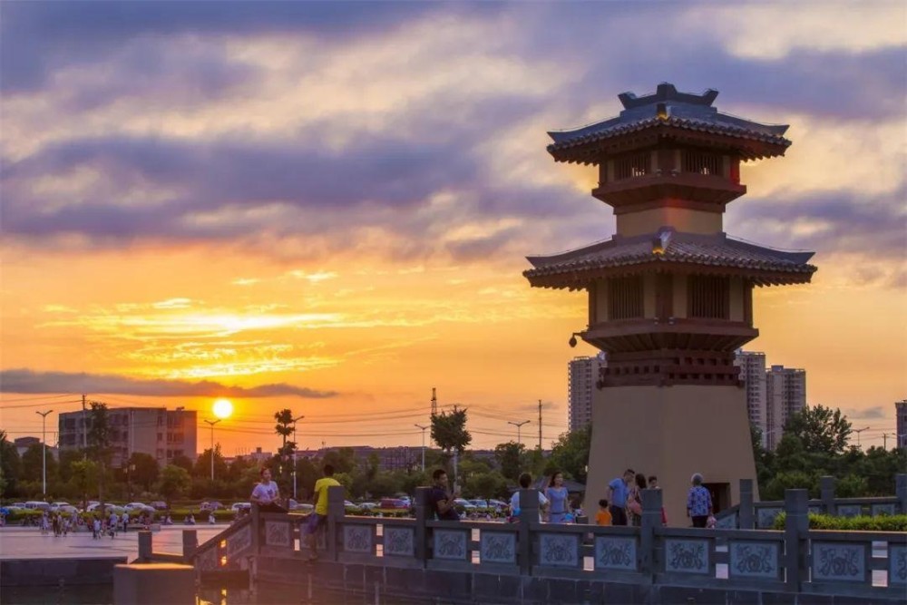 【青山绿水】湖北枣阳:小城暮色