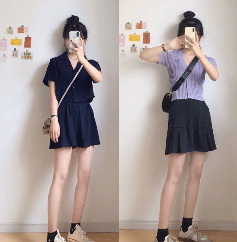 夏天小个子女生穿衣要显高,这些搭配灵感很实用!