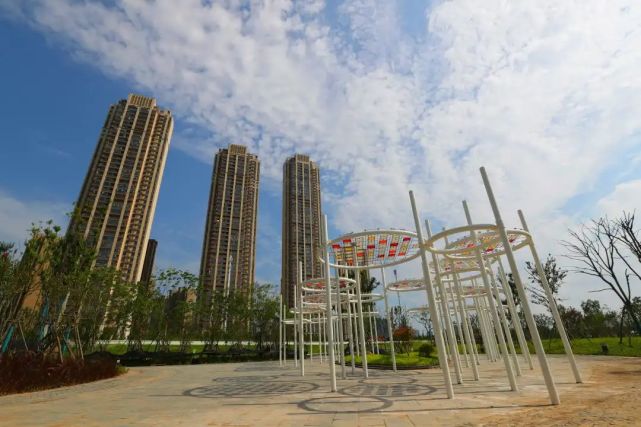 流水台地,阴阳太极,洪山白沙洲江滩示范段将开放!