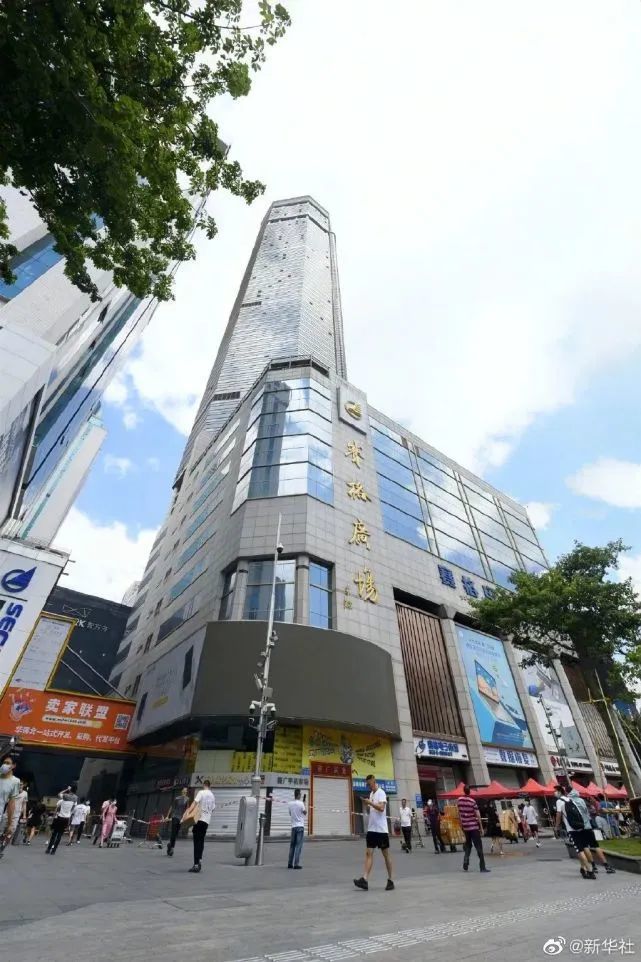 社会 深圳赛格大厦振动原因查明:桅杆风致涡激共振和大厦及桅杆动力