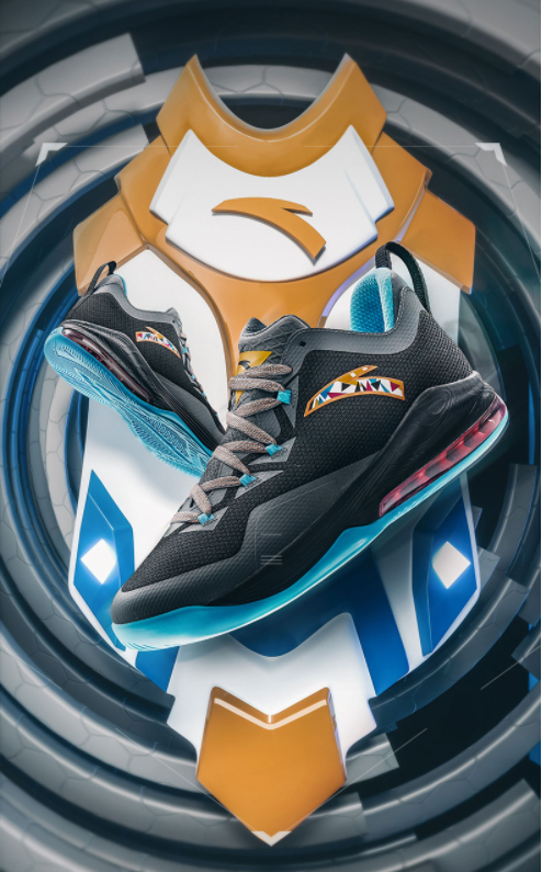 安踏神盾一代篮球鞋低帮版本正式发售一双异常低调的国产实战篮球鞋