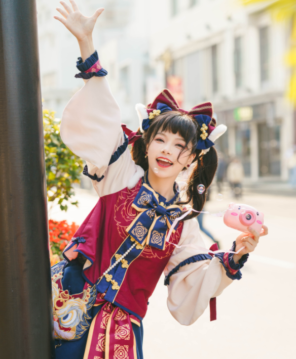 这就是第一lo娘的审美!谢安然成bw最美coser,装扮引人疯狂追捧_腾讯新