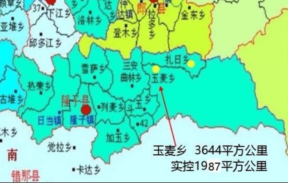 他们守护的西藏玉麦乡面积3644平方公里.
