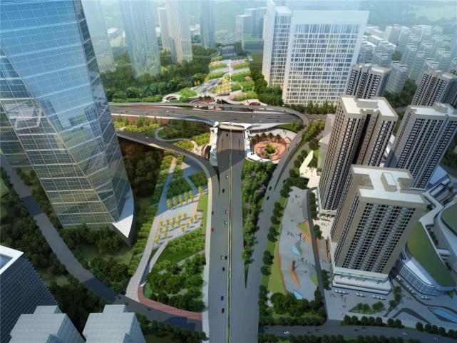 重庆天智慧城丨预计明年底完工,弹子石群慧公园全面启动施工!