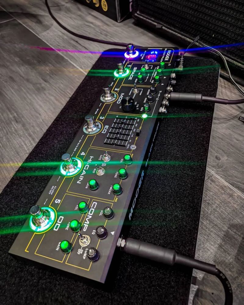 琴国好货推荐平民重型利器mooer魔耳黑卡车综合效果器有惊喜价