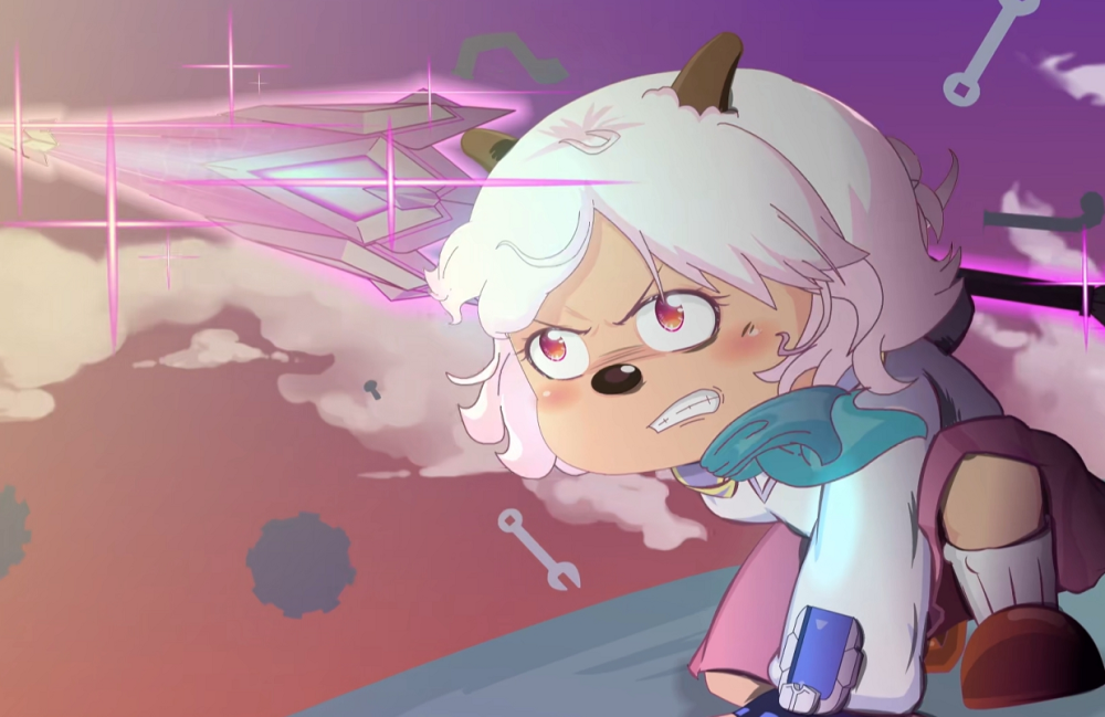 决战次时代暖羊羊衣服出现bug领结时有时无你发现了吗