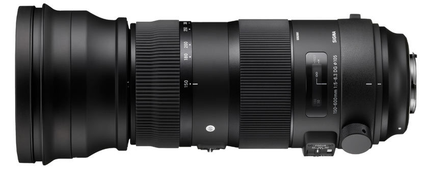 适马无反大炮150-600mm信息曝光 含脚架环重2.1kg