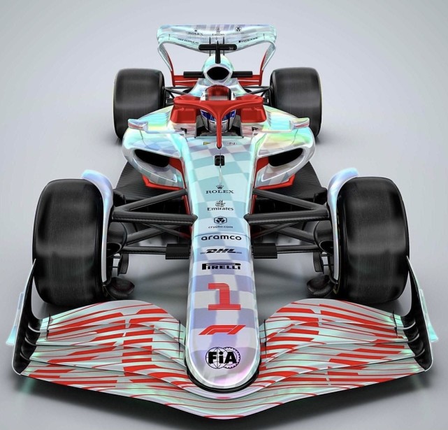 名副其实的贴地飞行2022新一代formula1赛车