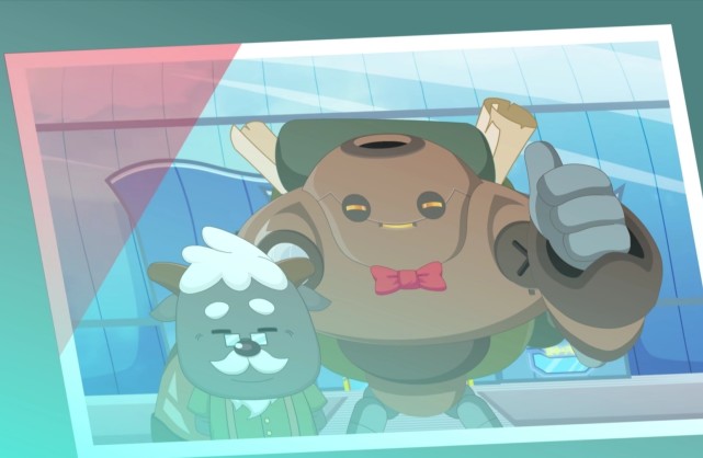 喜羊羊奥力和付博士的羁绊很深他有反抗剔博士的资本