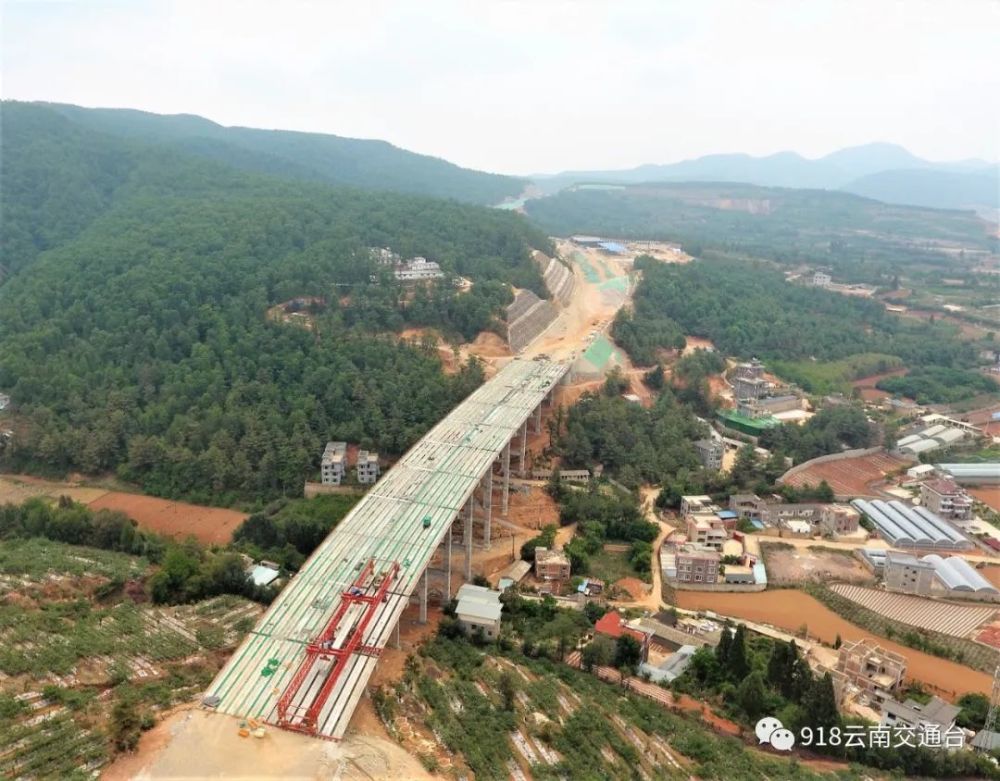 昆明到楚雄只要一个多小时新昆楚高速预计建成时间是